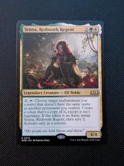 Yenna, Redtooth Regent Wilds of Eldraine Regular MTG NM - Image 1