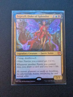 Tegwyll, Duke of Splendor Commander: Wilds of Eldraine Foil MTG NM - Image 1