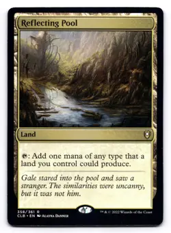 Reflecting Pool NM Commander Legends: Battle for Baldur's Gate 358 MTG Regular - Image 1