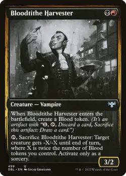 1x Bloodtithe Harvester - NM - Innistrad: Double Feature mtg - Image 1