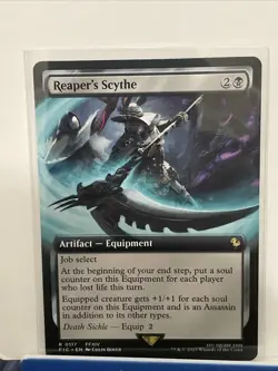 Reaper's Scythe #117 (Extended Art) (Regular) MtG Final Fantasy - Image 1