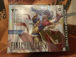 MTG Magic the Gathering Final Fantasy Collector Booster Omega Pack Sealed - Image 1