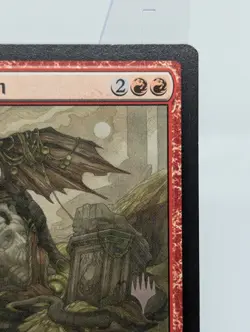MTG-Decadent Dragon Expensive Taste (#223) Wilds of Eldraine Regular Promo - Image 2