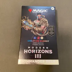 MTG Modern Horizons 3 Commander Deck Creative Energy, New, Factory Sealed - Image 1