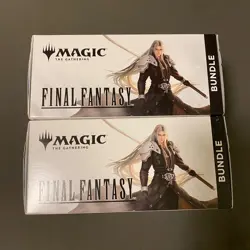 Lot of 2 MTG Final Fantasy Bundle Boxes, 9 Play Boosters, New, Factory Sealed - Image 3