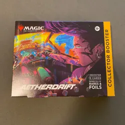 MTG Aetherdrift Omega Collector Booster, New, Factory Sealed - Image 1