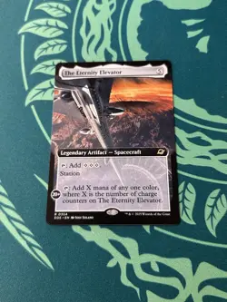The Eternity Elevator Extended Art NON Foil Edge Of Eternities EOE MTG Magic - Image 1