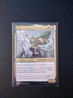 Maja, Bretagard Protector Kaldheim Regular NM/M MTG - Image 1
