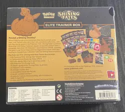 POKEMON SHINING FATES ELITE TRAINER BOX-BRAND NEW FACTORY SEALED. - Image 2