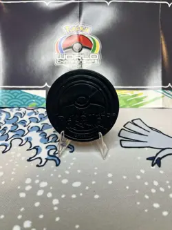 Pokemon 2023 Japan World Championship Pikachu Jumbo Coin Yokohama and Poster - Image 3
