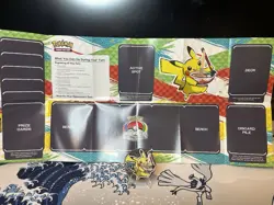 Pokemon 2023 Japan World Championship Pikachu Jumbo Coin Yokohama and Poster - Image 4