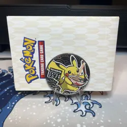 Pokemon 2023 Japan World Championship Pikachu Jumbo Coin Yokohama and Poster - Image 5
