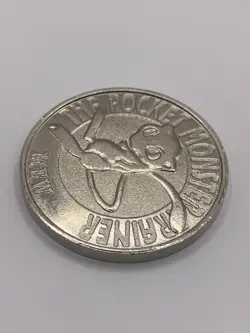 Mew & Mewtwo! Silver coins Pokemon METAL Battle Japanese - Image 4