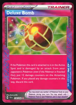 Deluxe Bomb 134/142 Pokemon SV07: Stellar Crown ACE SPEC Rare NM - Image 1