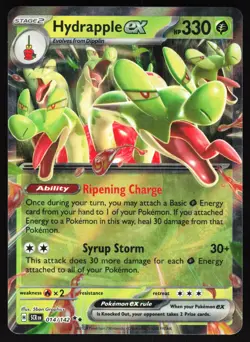 Hydrapple ex 014/142 Pokemon SV07: Stellar Crown Double Rare NM - Image 1
