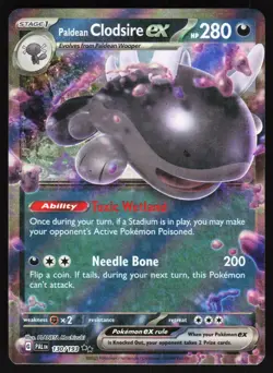 Paldean Clodsire ex 130/193 Pokemon SV02: Paldea Evolved Double Rare NM - Image 1