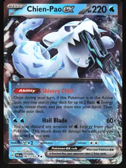Chien-Pao ex 061/193 Pokemon SV02: Paldea Evolved Double Rare NM - Image 1