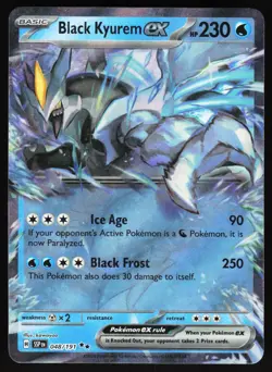 Black Kyurem ex - 048/191 Pokemon SV08: Surging Sparks Double Rare NM - Image 1