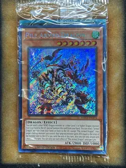 Yugioh Pile Armed Dragon HAC1-EN174 Secret Rare Limited Edition SEALED - Image 1