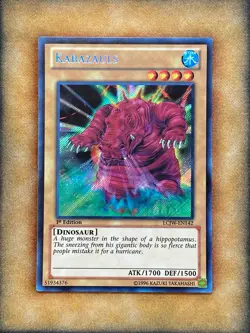 Yugioh Kabazauls LCJW-EN142 Secret Rare 1st Ed NM - Image 1