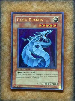 Yugioh Cyber Dragon CT03-EN002 Secret Rare Limited Edition LP - Image 1