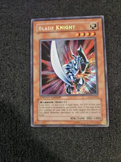 Yugioh Blade Knight CT1-EN002 Secret Rare Limited Edition LP - Image 1