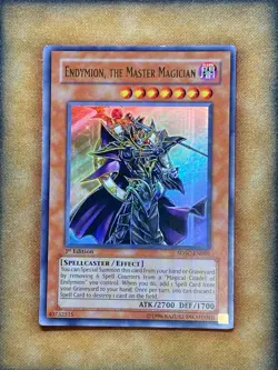 Yugioh Endymion, The Master Magician SDSC-EN001 Ultra Rare 1st Ed LP - Image 1