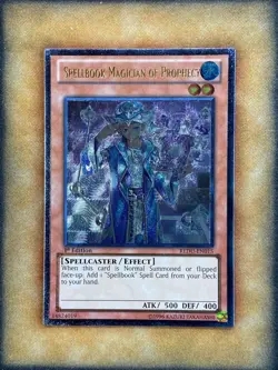 Yugioh Spellbook Magician of Prophecy REDU-EN015 Ultimate Rare 1st Ed NM - Image 1