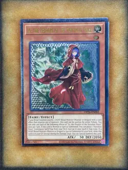 Yugioh Lo, the Prayers of the Voiceless Voice OP26-EN002 Ultimate Rare NM - Image 1