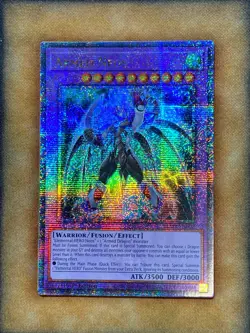 Yugioh Armed Neos BLMR-EN002 Quarter Century Secret Rare 1st Ed NM - Image 1
