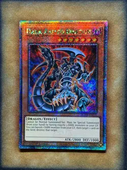 Yugioh Dark Armed Dragon BLMR-EN054 Quarter Century Secret Rare 1st Ed NM - Image 1