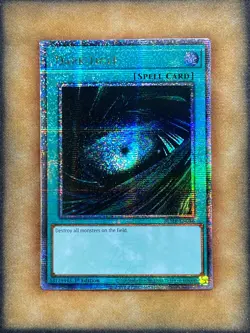 Yugioh Dark Hole BLMR-EN086 Quarter Century Secret Rare 1st Ed NM - Image 1