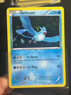 Pokemon Card Articuno Next Destinies Holo Rare 27/99 Near Mint - Image 1