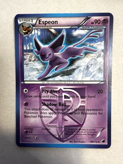 Espeon 48/116 Uncommon Plasma Freeze Pokemon Card LP - Image 1