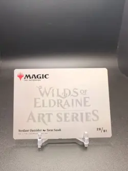 Verdant Outrider Art Card Art Series: Wilds of Eldraine Stamped - Image 3