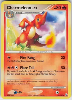 Pokemon TCG Charmeleon 46/132 Secret Wonders Uncommon card Normal - Image 1