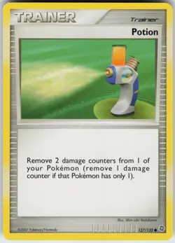 Pokemon TCG Potion 127/132 Secret Wonders Common card Normal - Image 1