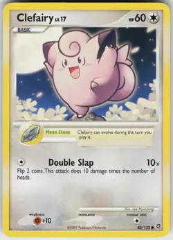 Pokemon TCG Clefairy 83/132 Secret Wonders Common card Normal - Image 1