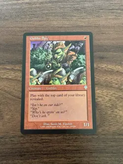 Magic The Gathering Invasion Goblin Spy #145/350 MTG TCG NM - Image 1