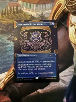 Imprisoned in the Moon (Borderless) Secret Lair Drop Foil 1102 NM MtG - Image 2