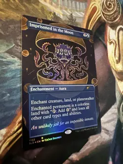 Imprisoned in the Moon (Borderless) Secret Lair Drop Foil 1102 NM MtG - Image 3