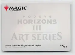 MTG Modern Horizons 3 Art Series Breya, Etherium Shaper x1 NM 49/54 - Image 2
