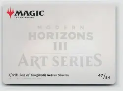 MTG Modern Horizons 3 Art Series K'rrik, Son Of Yawgmoth x1 NM 47/54 - Image 2