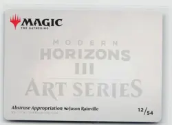 MTG Modern Horizons 3 Art Series Abstruse Appropriation Gold Stamped x1 NM 12/54 - Image 2