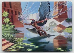MTG Modern Horizons 3 Art Series Nadu, Winged Wisdom x1 NM 14/54 - Image 1