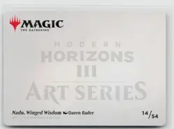 MTG Modern Horizons 3 Art Series Nadu, Winged Wisdom x1 NM 14/54 - Image 2