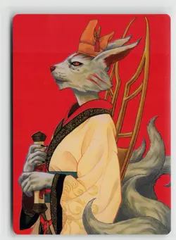 MTG Modern Horizons 3 Art Series Pearl-Ear, Imperial Advisor x1 NM 45/54 - Image 1