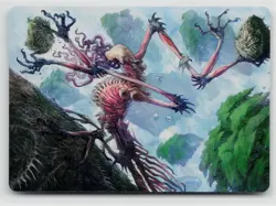 MTG Modern Horizons 3 Art Series Territory Culler x1 NM 11/54 - Image 1