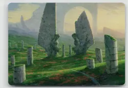MTG Modern Horizons 3 Art Series Monumental Henge x1 NM 15/54 - Image 1