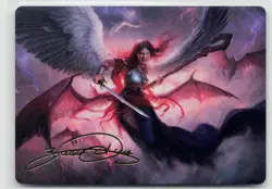 MTG Modern Horizons 3 Art Series Kaalia Of The Vast Gold Stamped x1 NM 22/54 - Image 1